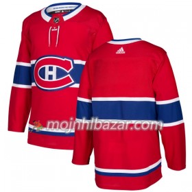 Dresovi Montreal Canadiens Blank Adidas 2017-2018 Crvena Authentic - Muške